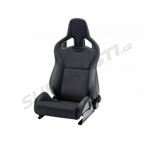 Sport seat RECARO Sportster CS black leather/dinamica - heating (driver)